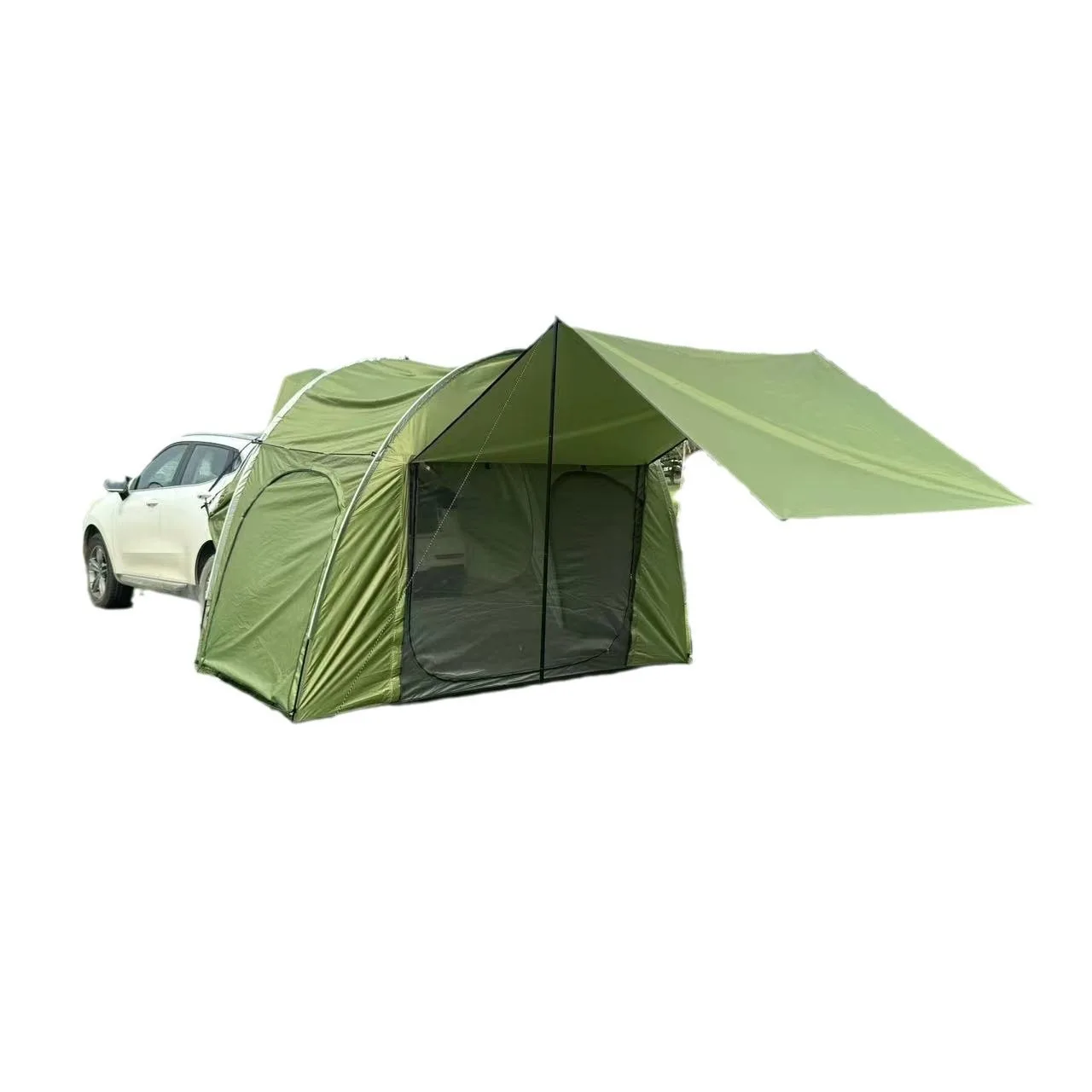 Outdoor camping with mesh rear tent, Oxford cloth canopy
Outdoor camping with mesh rear tent, Oxford cloth canopy