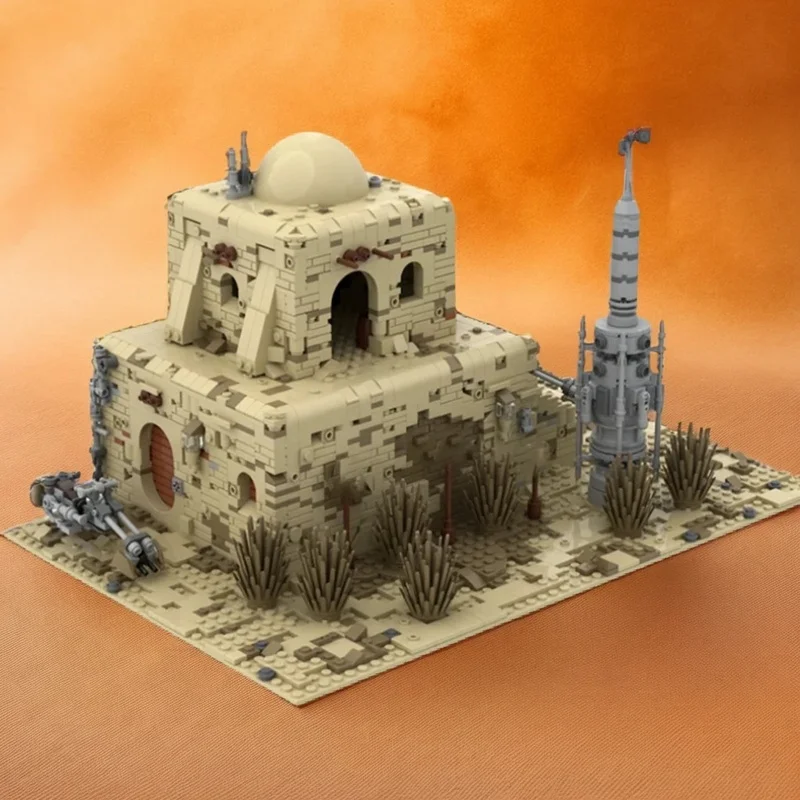 1805PCS MOC Space Battle Desert Planet House Model Custom Building Blocks DIY Creative Ideas Assembly Display Gift Building Set
1805PCS MOC Space Battle Desert Planet House Model Custom Building Blocks DIY Creative Ideas Assembly Display Gift Building Set