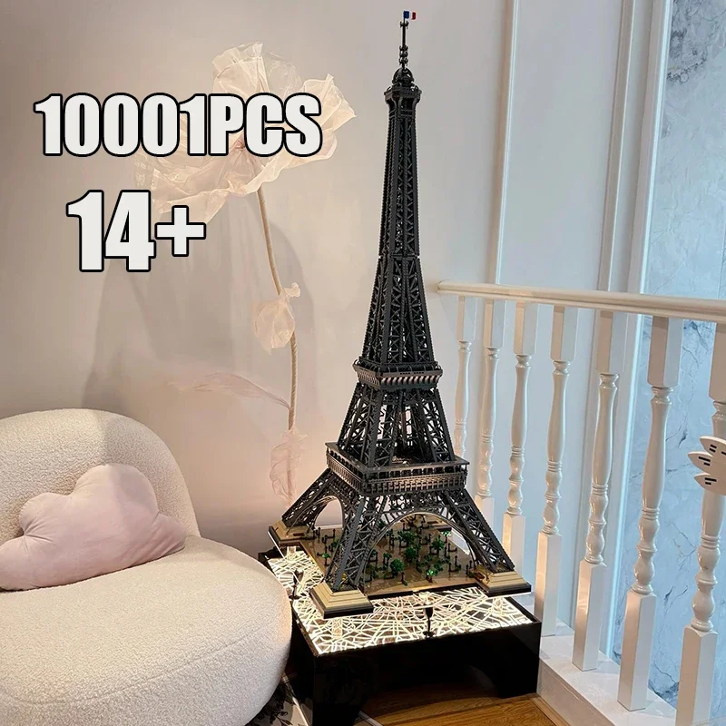 1.49M Eiffel Tower compatible 10307 10001pcs PARIS Architecture Model Building Block Brick Kit Adult Children Toy Holiday Gift
1.49M Eiffel Tower compatible 10307 10001pcs PARIS Architecture Model Building Block Brick Kit Adult Children Toy Holiday Gift