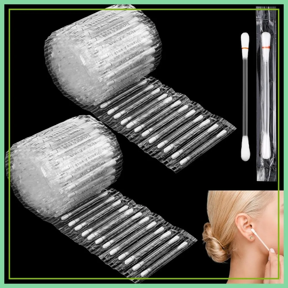 200 Pack Saline Aftercare Swabs Individually Wrapped for Piercing Cleaning and Bump Care
200 Pack Saline Aftercare Swabs Individually Wrapped for Piercing Cleaning and Bump Care