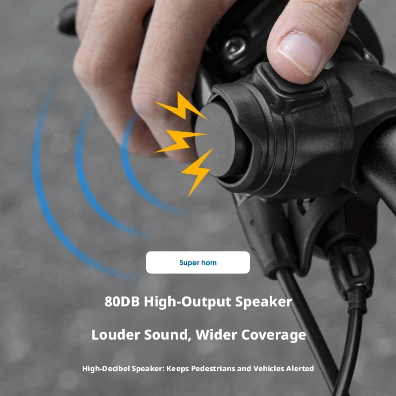 Bicycle Electric Horn with USB Charging – Loud Warning Bell for Road, Mountain & Kids' Bikes
Bicycle Electric Horn with USB Charging – Loud Warning Bell for Road, Mountain & Kids' Bikes