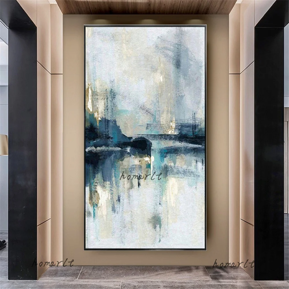 Home Decoration Painting Hand-Painted Oil Painting Abstract Nordic Painting Blue Canvas Painting Living Room Mural
Home Decoration Painting Hand-Painted Oil Painting Abstract Nordic Painting Blue Canvas Painting Living Room Mural