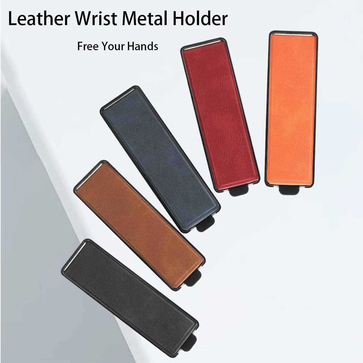 New Leather Wrist Band Cell Phone Finger Grip Strap Metal Phone Stand Push Back Sticked Socket Bracket for IPhone Samsung Xiaomi
New Leather Wrist Band Cell Phone Finger Grip Strap Metal Phone Stand Push Back Sticked Socket Bracket for IPhone Samsung Xiaomi