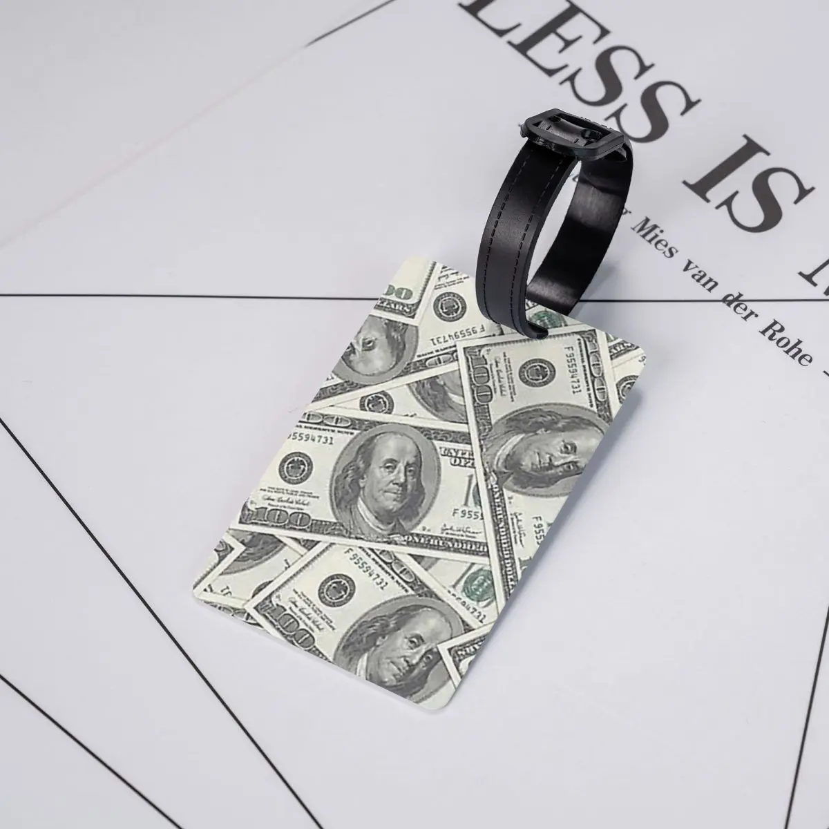 Rich Money Novelty Dollars Luggage Tags Suitcase Accessories Travel Baggage Boarding Tag Label Holder ID Name Address
Rich Money Novelty Dollars Luggage Tags Suitcase Accessories Travel Baggage Boarding Tag Label Holder ID Name Address