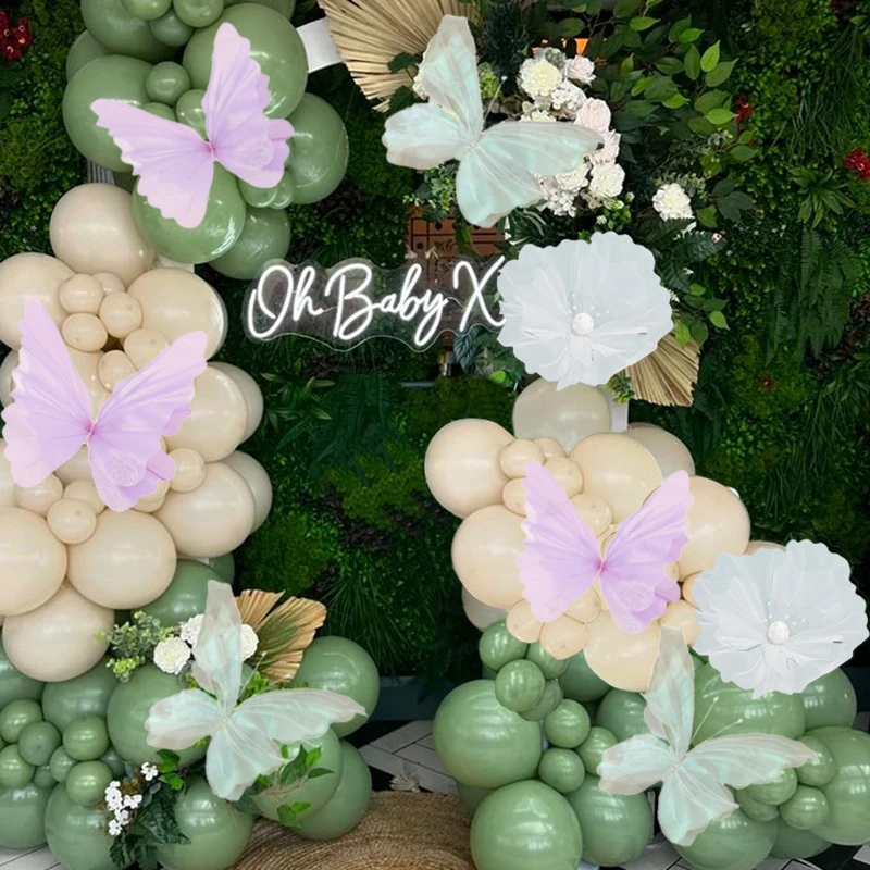 Faux Butterfly and Flowers Fairy Garden Party Decorations Gauze Simulation Butteflies Floral Birthday Wedding Baby Shower Decor
Faux Butterfly and Flowers Fairy Garden Party Decorations Gauze Simulation Butteflies Floral Birthday Wedding Baby Shower Decor
