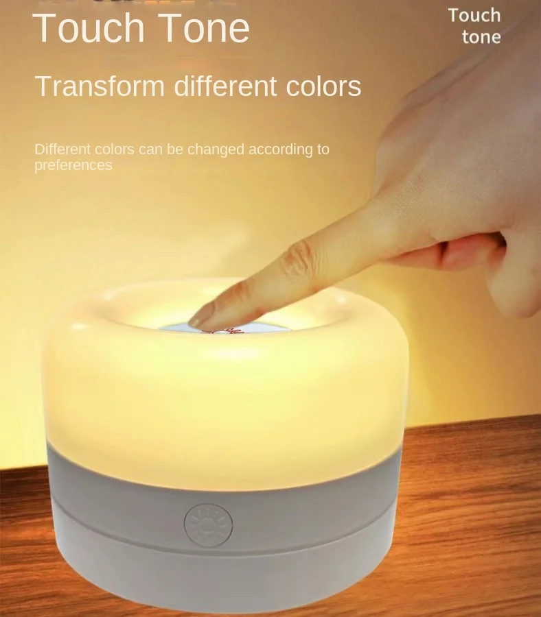 Creative USB charging colorful atmosphere LED camping mini bedside night light, mother and baby feeding light
Creative USB charging colorful atmosphere LED camping mini bedside night light, mother and baby feeding light