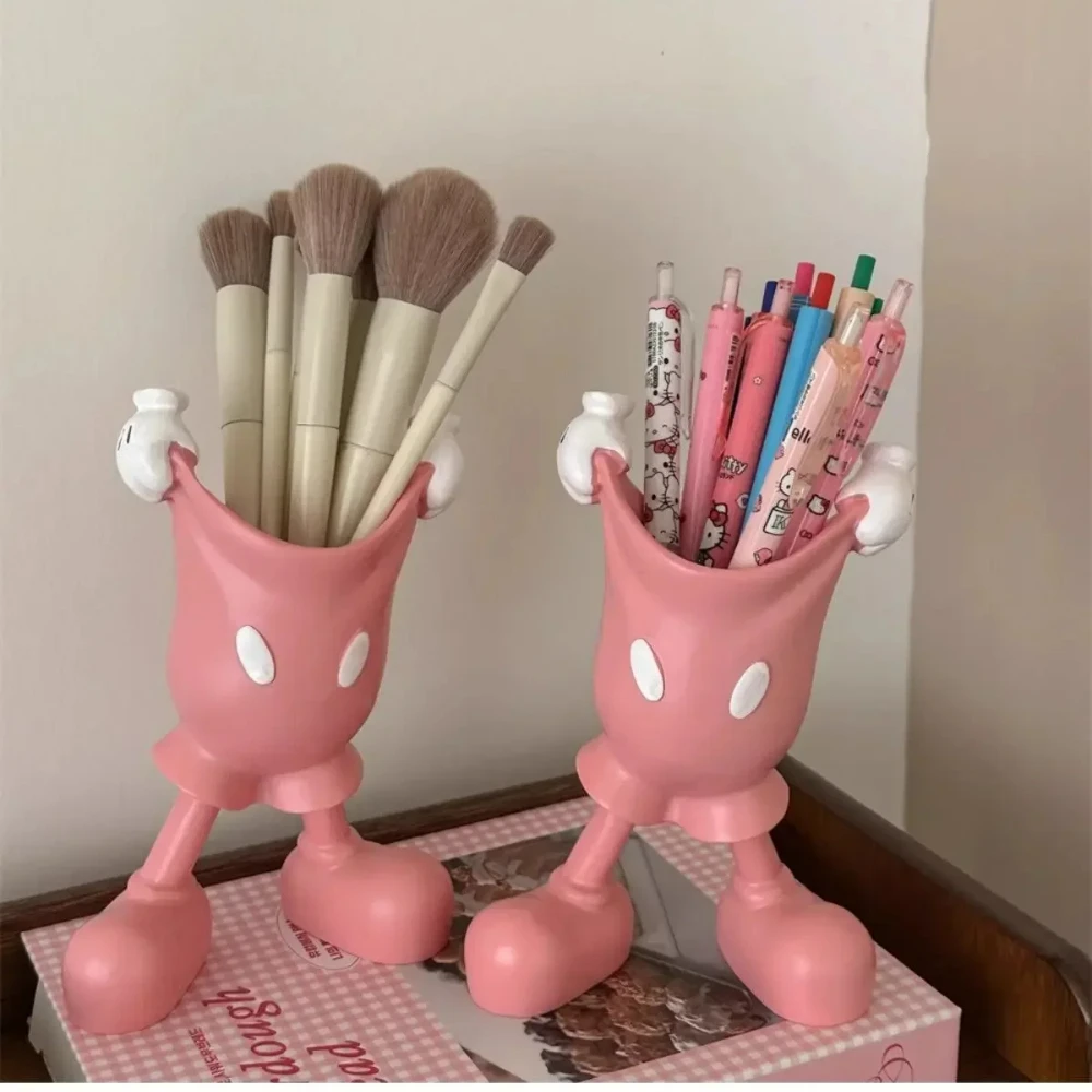 Disney Mickey Creative Makeup Brush Holder Pencil Holder Kawaii Cartoon Desktop Decorations Anime Figure Student Stationery Gift
Disney Mickey Creative Makeup Brush Holder Pencil Holder Kawaii Cartoon Desktop Decorations Anime Figure Student Stationery Gift