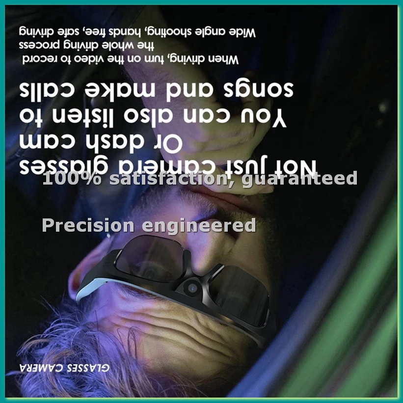 Умные очки HD 4K с беспроводным Bluetooth, функцией громкой связи, музыкальными наушниками с микрофоном, спортивные солнцезащитные очки с видеокамерой 128G-BCBW
Умные очки HD 4K с беспроводным Bluetooth, функцией громкой связи, музыкальными наушниками с микрофоном, спортивные солнцезащитные очки с видеокамерой 128G-BCBW