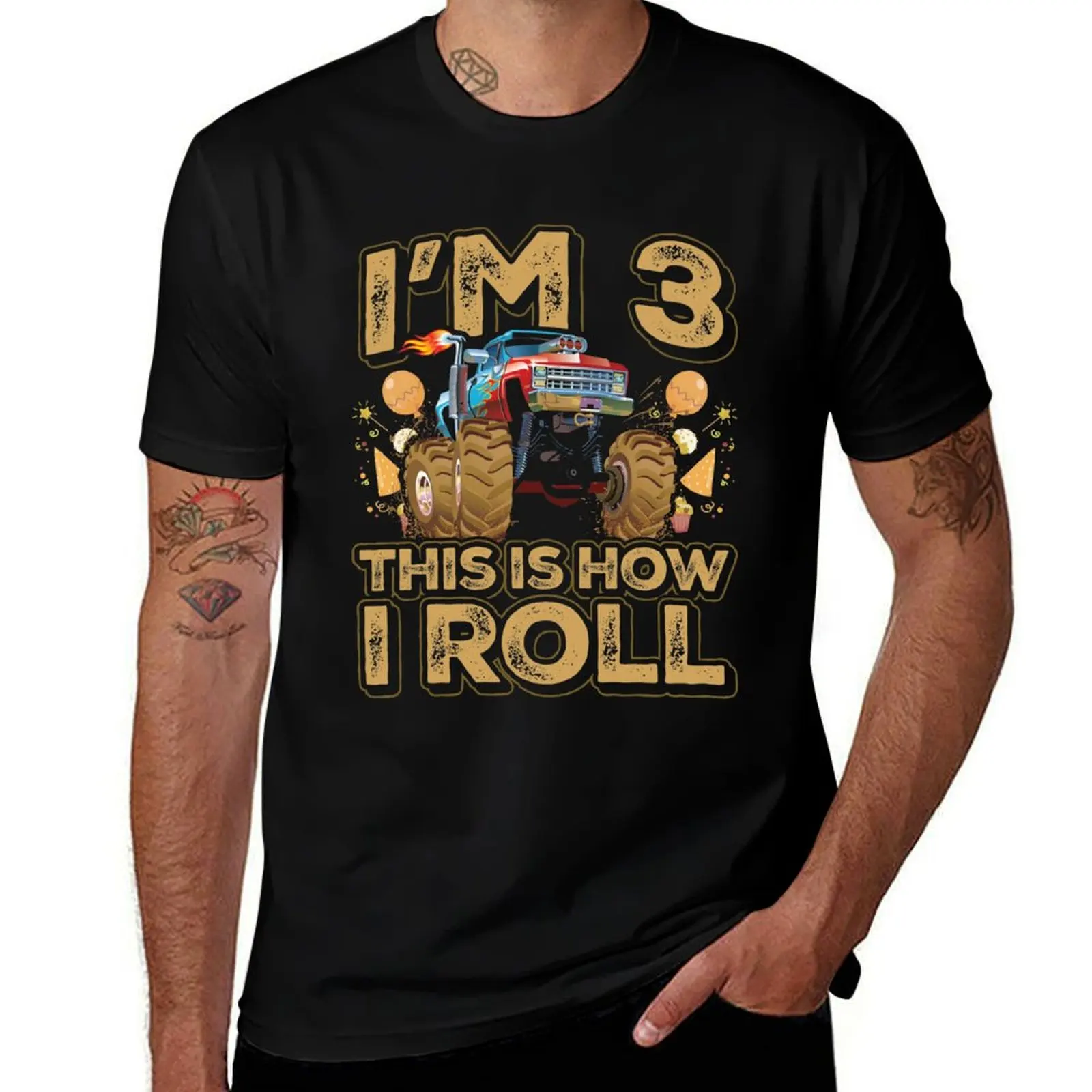 3rd Birthday Monster Truck Party 3 Year Old Boy Toddler Kids T-Shirt graphic shirts man clothes big and tall t shirts for men
3rd Birthday Monster Truck Party 3 Year Old Boy Toddler Kids T-Shirt graphic shirts man clothes big and tall t shirts for men