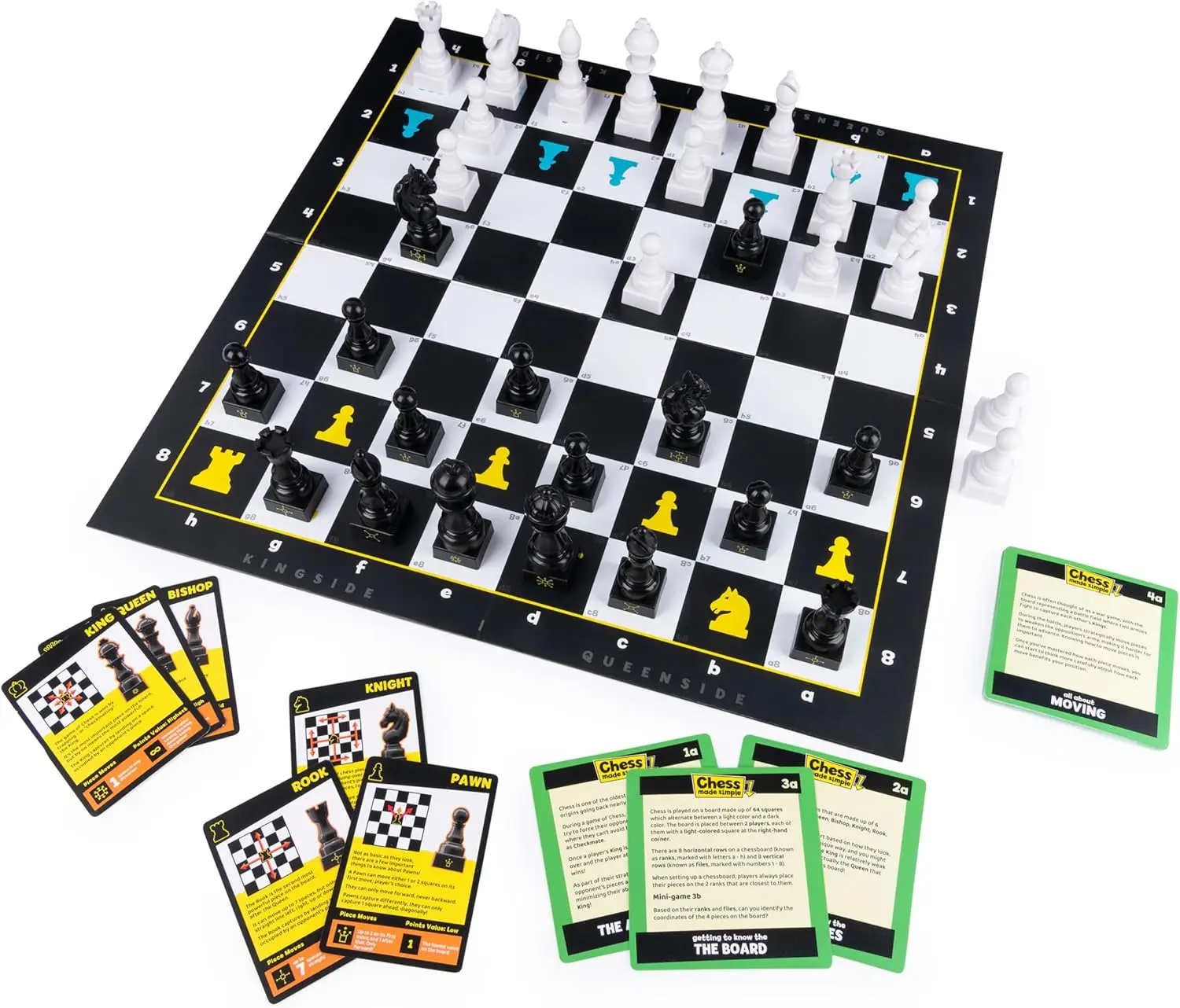 Chess Made Simple: Learn Strategy Board Game for Beginners, 2 Players, Ages 8+
Chess Made Simple: Learn Strategy Board Game for Beginners, 2 Players, Ages 8+