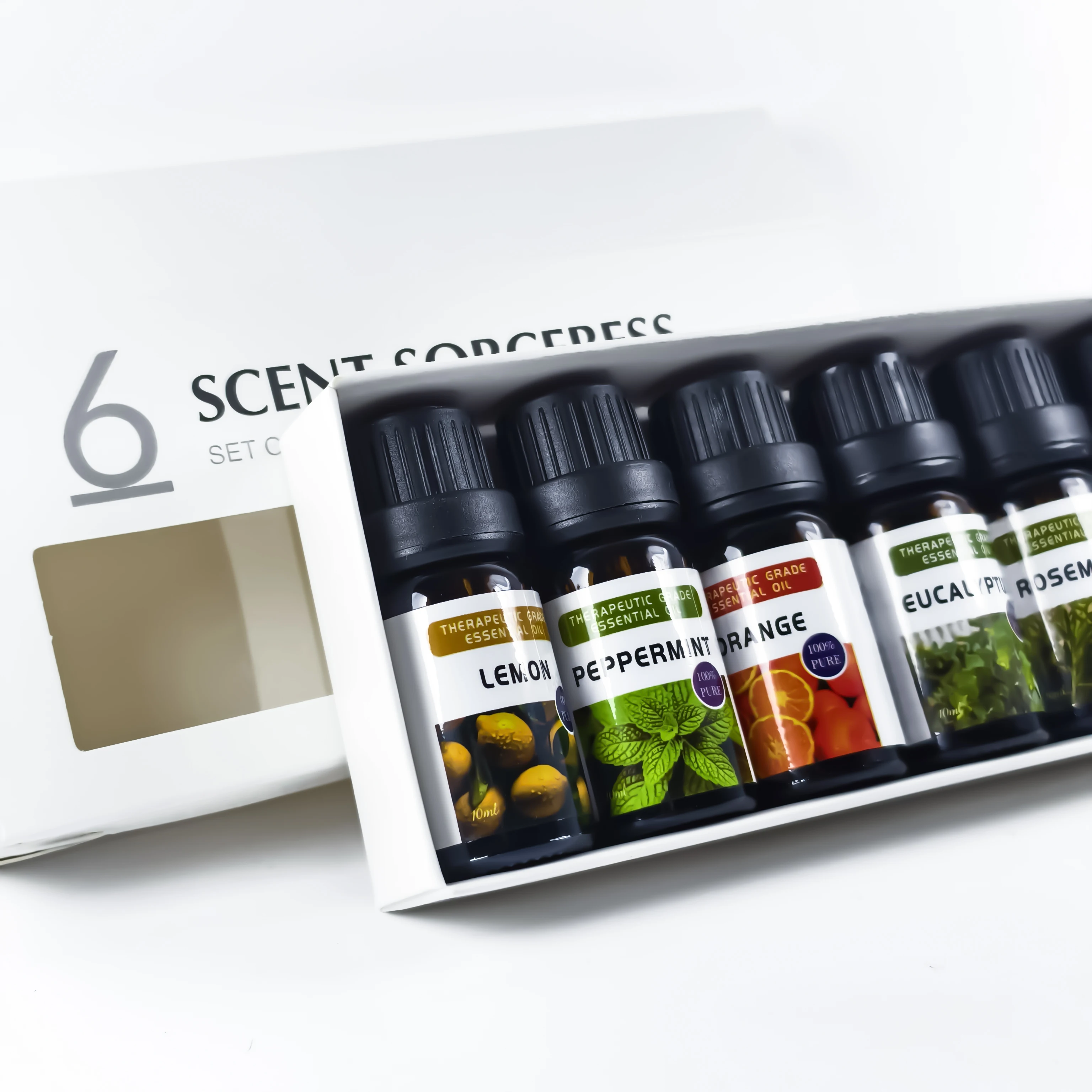Essential Oils Set 6pcs/Set Hot Sale Sweet Orange Eucalyptus Lavender Ladies Spa Perfume Body Massage Aromatherapy Essential Oil
Essential Oils Set 6pcs/Set Hot Sale Sweet Orange Eucalyptus Lavender Ladies Spa Perfume Body Massage Aromatherapy Essential Oil