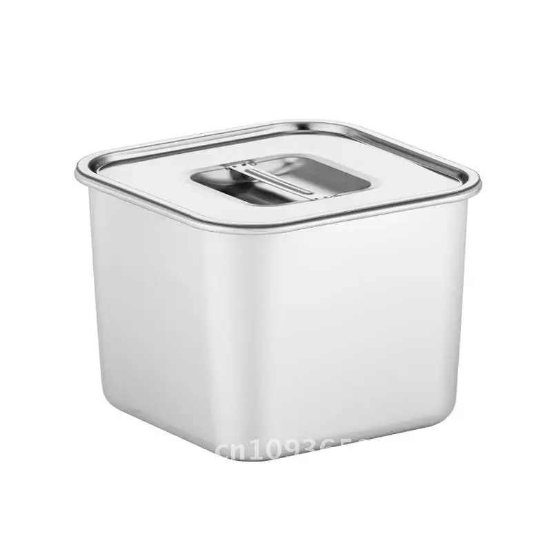 Stainless Steel Square Seasoning Jar Barbecue Flavor Cup with Dustproof Cap Commercial Kitchen Seasoning Box for Restaurant
Stainless Steel Square Seasoning Jar Barbecue Flavor Cup with Dustproof Cap Commercial Kitchen Seasoning Box for Restaurant