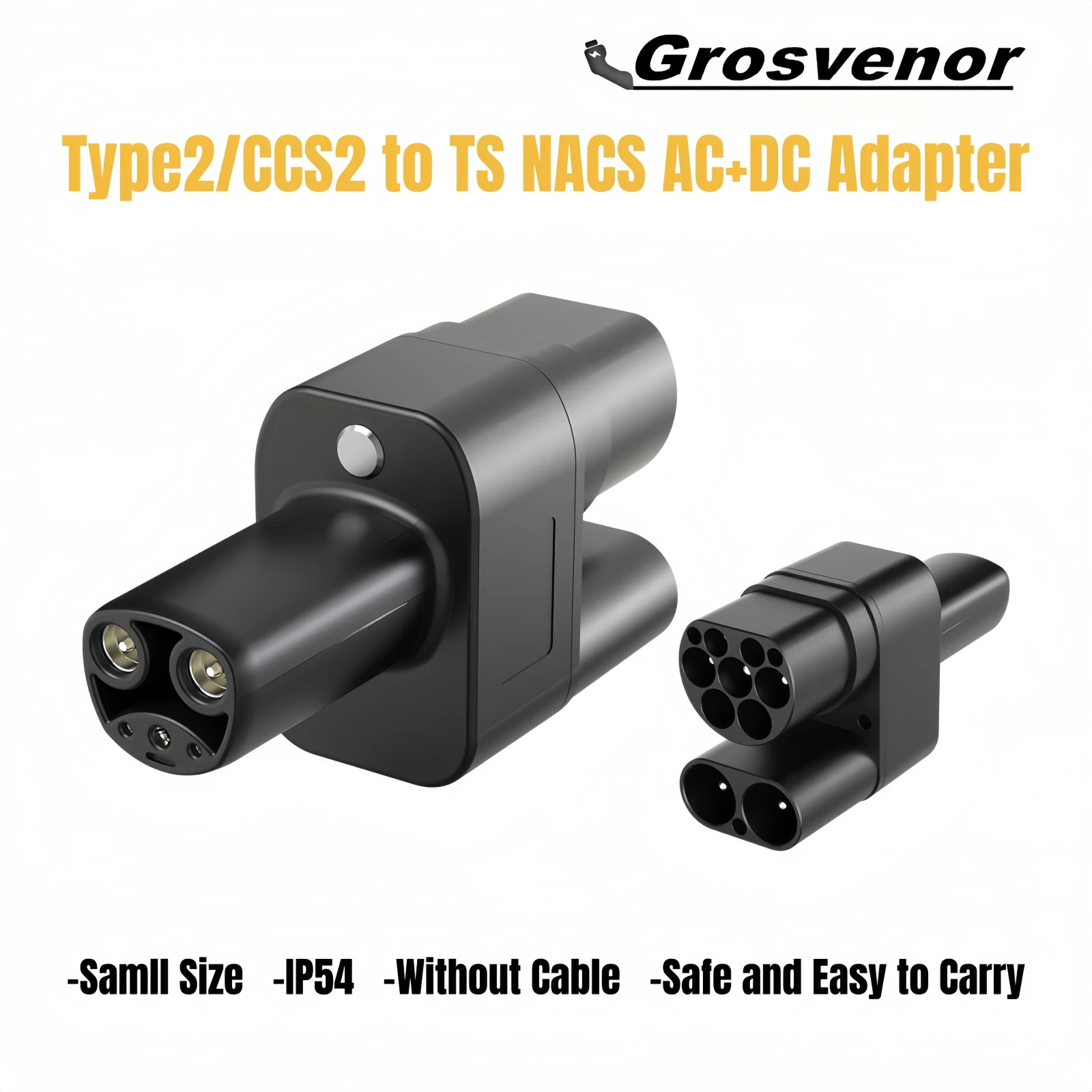 New CCS2 to Tesla AC+DC Adapter Fit for Tesla Model 3 X Y Made in USA CCS2 Combo Adapter Support CCS2 & Type 2 EV Charger
New CCS2 to Tesla AC+DC Adapter Fit for Tesla Model 3 X Y Made in USA CCS2 Combo Adapter Support CCS2 & Type 2 EV Charger