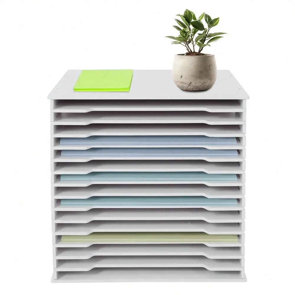Futchoy 15 Slots File Storage Cabinet, White Desktop Document Organizer For /Office/School
Futchoy 15 Slots File Storage Cabinet, White Desktop Document Organizer For /Office/School