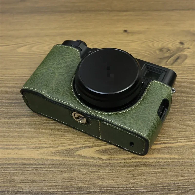 For Fujifilm X100VI Leather Camera Case X100 6th Protective Cover Anti-collision Base Mount Half Bag Anti-slip Shockproof Shell
For Fujifilm X100VI Leather Camera Case X100 6th Protective Cover Anti-collision Base Mount Half Bag Anti-slip Shockproof Shell