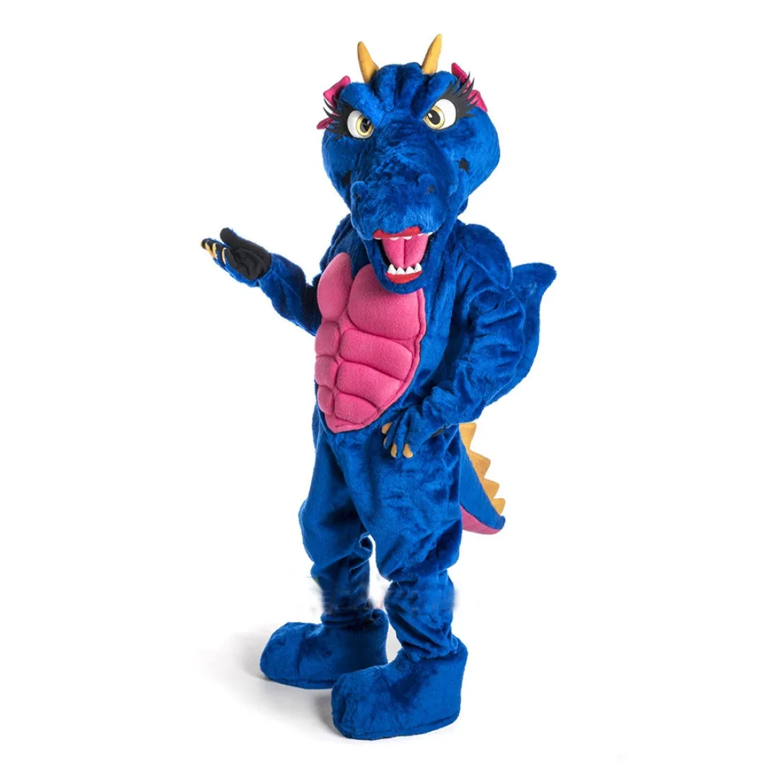 Blue Dragon Charming Mascot Costume Custom Dinosaur Theme Cosplay Fancy Dress Suit Kits for Carnival Holiday Party Games
Blue Dragon Charming Mascot Costume Custom Dinosaur Theme Cosplay Fancy Dress Suit Kits for Carnival Holiday Party Games
