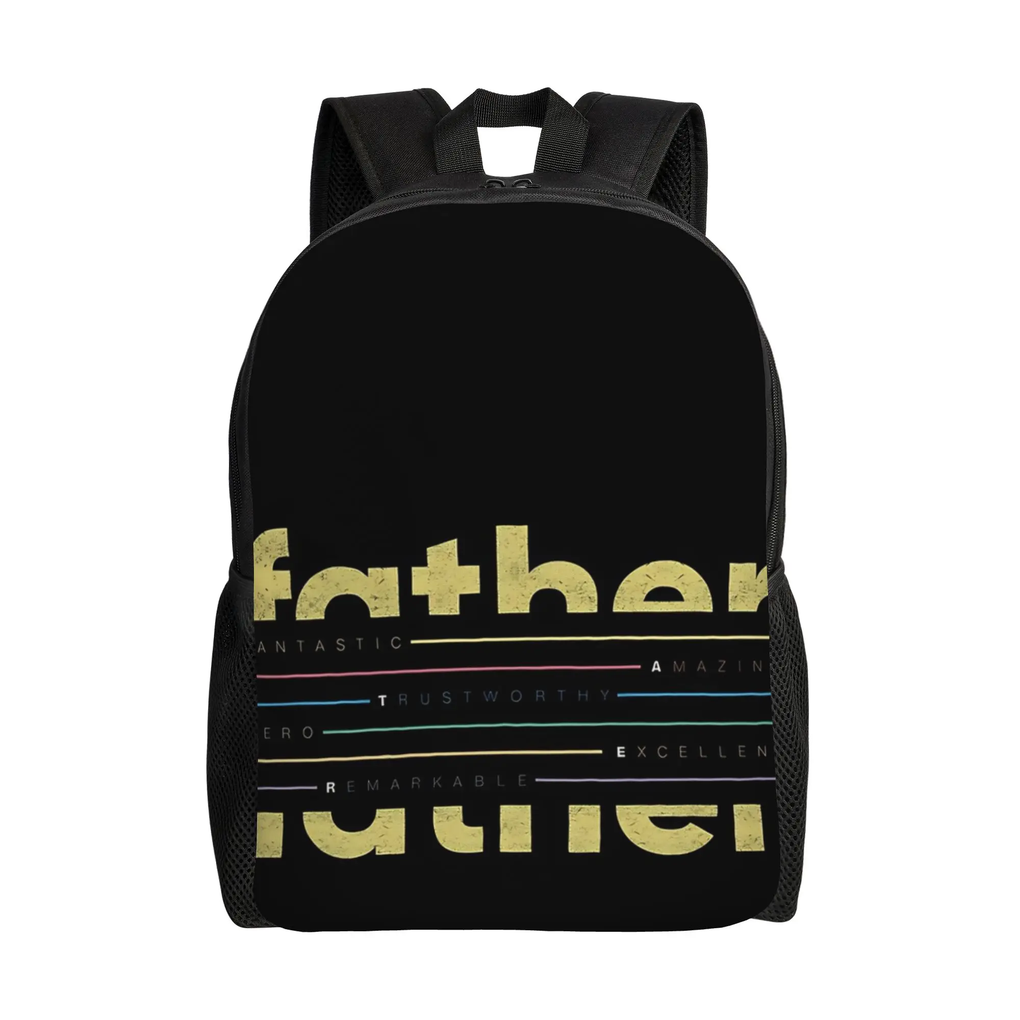 Back to school season Father Personality Definition Best Dad Words Backpack Father's Day Office Workers Harajuku Design Backpack
Back to school season Father Personality Definition Best Dad Words Backpack Father's Day Office Workers Harajuku Design Backpack