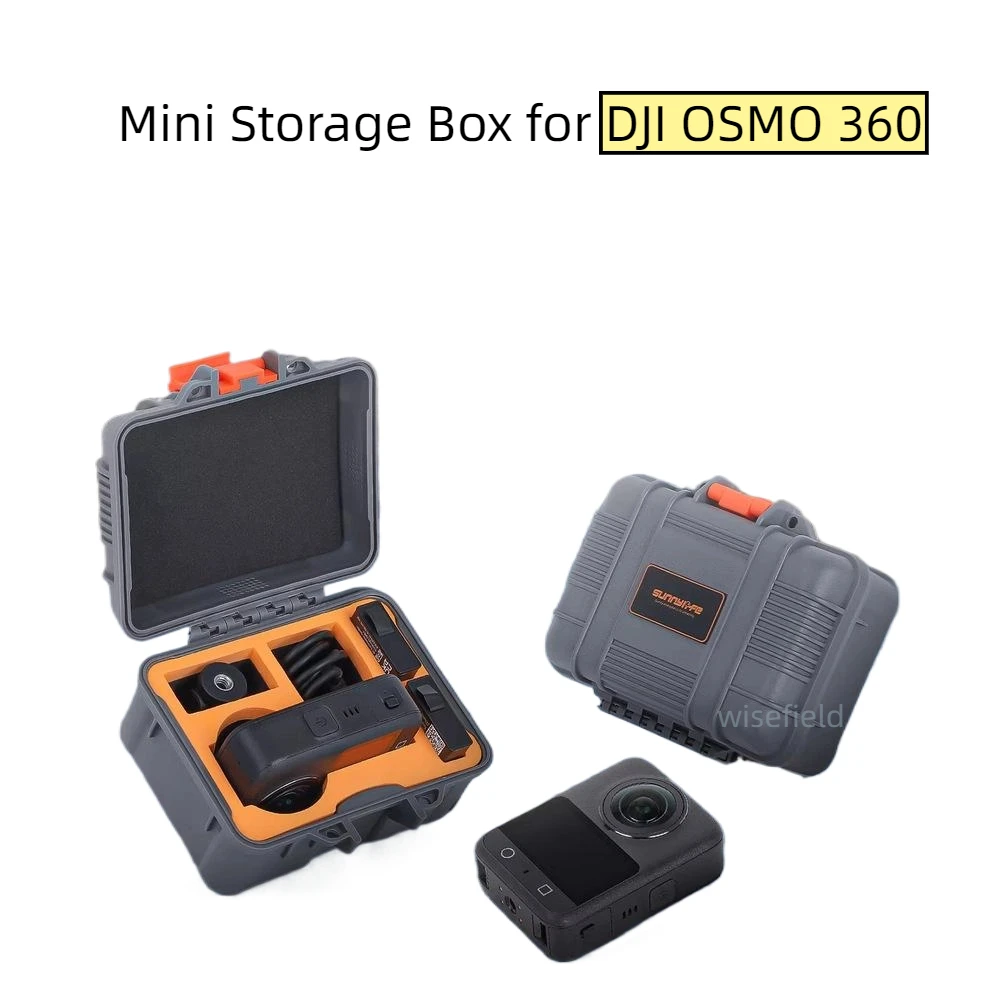Suitable for DJI OSMO 360 Mini Storage Box Waterproof Safety Protective Carry Case Panoramic Camera Storage Bag Accessories
Suitable for DJI OSMO 360 Mini Storage Box Waterproof Safety Protective Carry Case Panoramic Camera Storage Bag Accessories