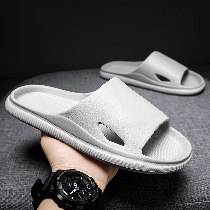 Slippers For Men Flip Flops Beach Sandals Bathroom Non-Slip Slides Men Slippers Indoor House Shoes Simple Male Slipper
Slippers For Men Flip Flops Beach Sandals Bathroom Non-Slip Slides Men Slippers Indoor House Shoes Simple Male Slipper