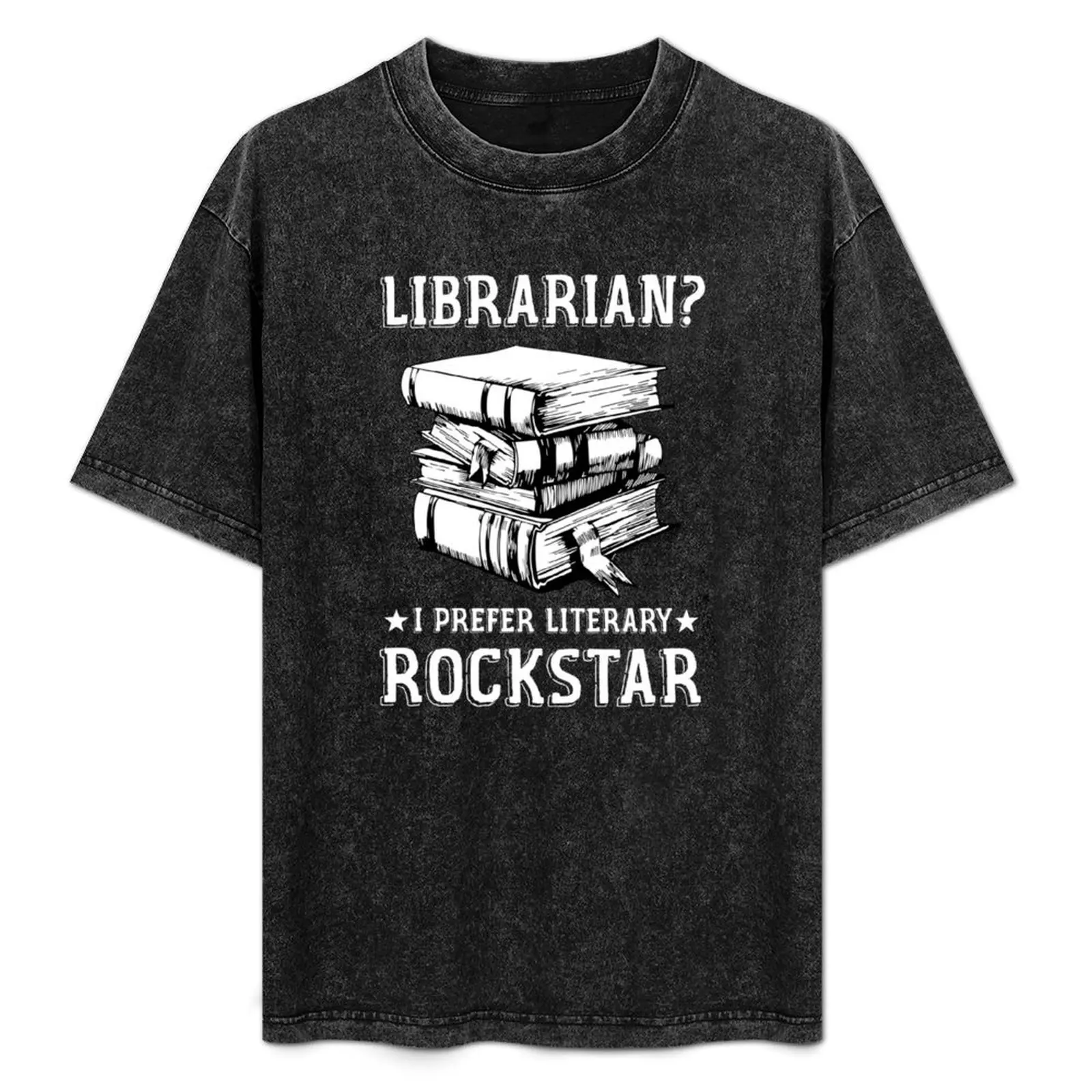 Librarian I Prefer Literary Rockstar (white) T-Shirt Sporty Breathable Short Sleeve T-Shirt
Librarian I Prefer Literary Rockstar (white) T-Shirt Sporty Breathable Short Sleeve T-Shirt