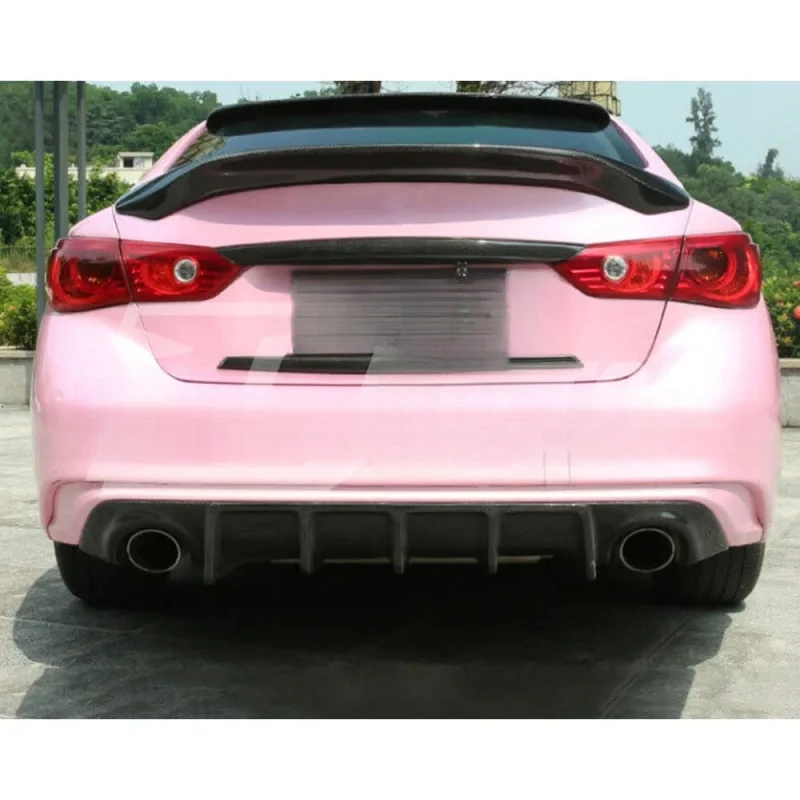 Factory Price Carbon Fiber Trunk Spoiler Rear Wing Q50 Q50S
Factory Price Carbon Fiber Trunk Spoiler Rear Wing Q50 Q50S