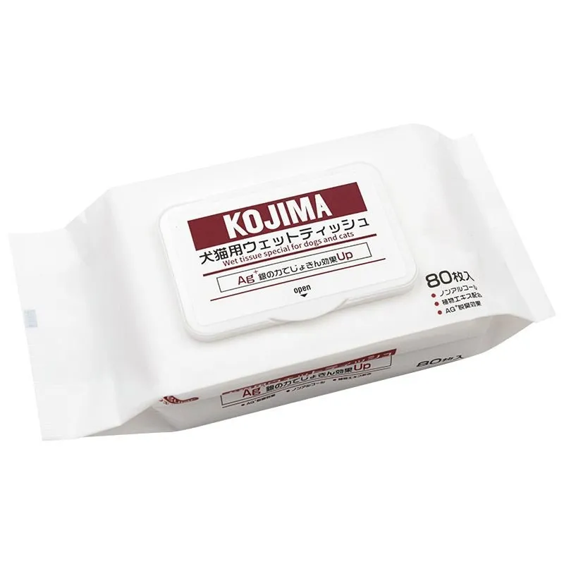 JapanKOJIMAPet Wipes Dog Cat Silver Ion Wipe Tear Removal Wipes80Pet Cleaning Products
JapanKOJIMAPet Wipes Dog Cat Silver Ion Wipe Tear Removal Wipes80Pet Cleaning Products