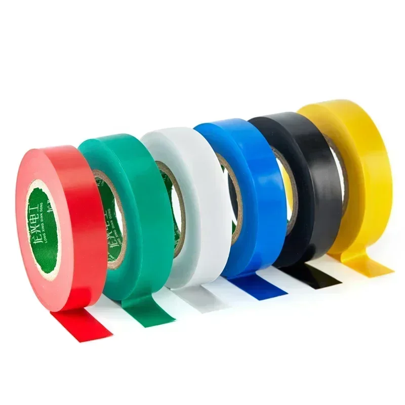 16PCS/Lot, 6 Color 15M Electrical Tape PVC Wear-resistant Flame Retardant Lead-free Insulating Waterproof Eletrician Tape
16PCS/Lot, 6 Color 15M Electrical Tape PVC Wear-resistant Flame Retardant Lead-free Insulating Waterproof Eletrician Tape