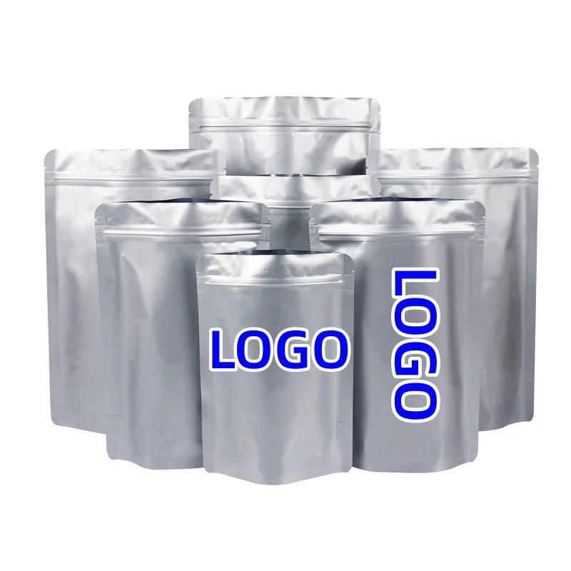 100pcs Stand up Aluminum Foil Zip Lock Packaging Mylar Food Storage Bag Resealable Heat Sealing Sunproof Oilproof Storage Bags
100pcs Stand up Aluminum Foil Zip Lock Packaging Mylar Food Storage Bag Resealable Heat Sealing Sunproof Oilproof Storage Bags