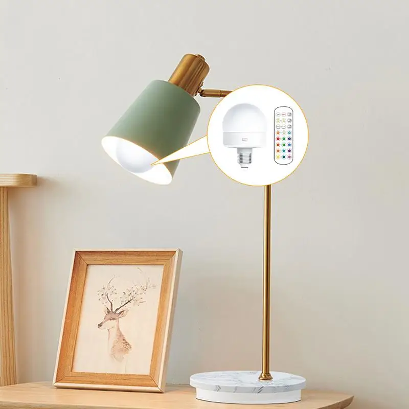 Colorful Bulbs With Remote Color Changing LED Light Bulbs Rechargeable Battery Light Bulb Smart Rechargeable Light Bulbs Rgb LED
Colorful Bulbs With Remote Color Changing LED Light Bulbs Rechargeable Battery Light Bulb Smart Rechargeable Light Bulbs Rgb LED
