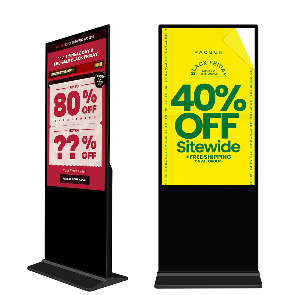3 Years Warranty Free Replacement Ultra Thin Advertising Display Lcd Totem Touch Screen Free Standing Kiosk Digital Signage
3 Years Warranty Free Replacement Ultra Thin Advertising Display Lcd Totem Touch Screen Free Standing Kiosk Digital Signage