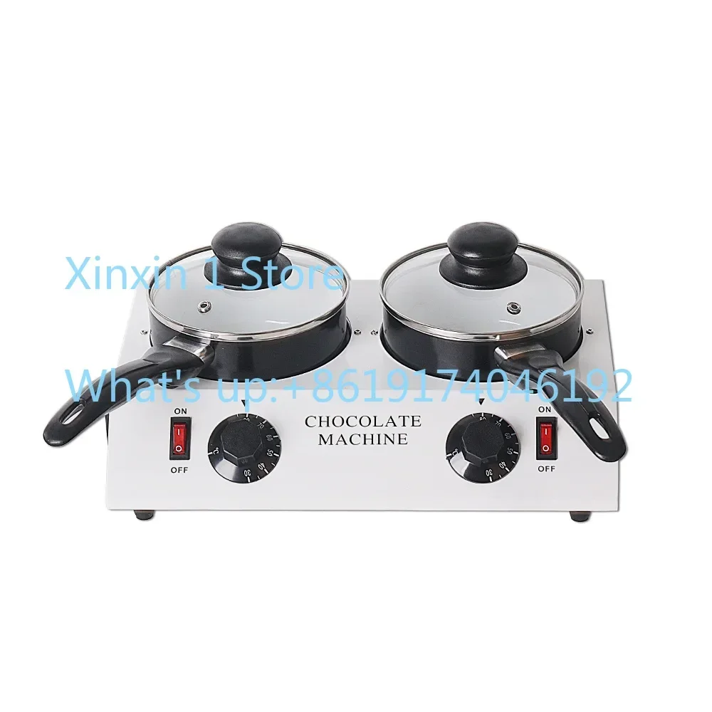 Double Cylinder Chocolate Hot Melt Machine, Two-end Electric Constant Temperature Melting Machine
Double Cylinder Chocolate Hot Melt Machine, Two-end Electric Constant Temperature Melting Machine
