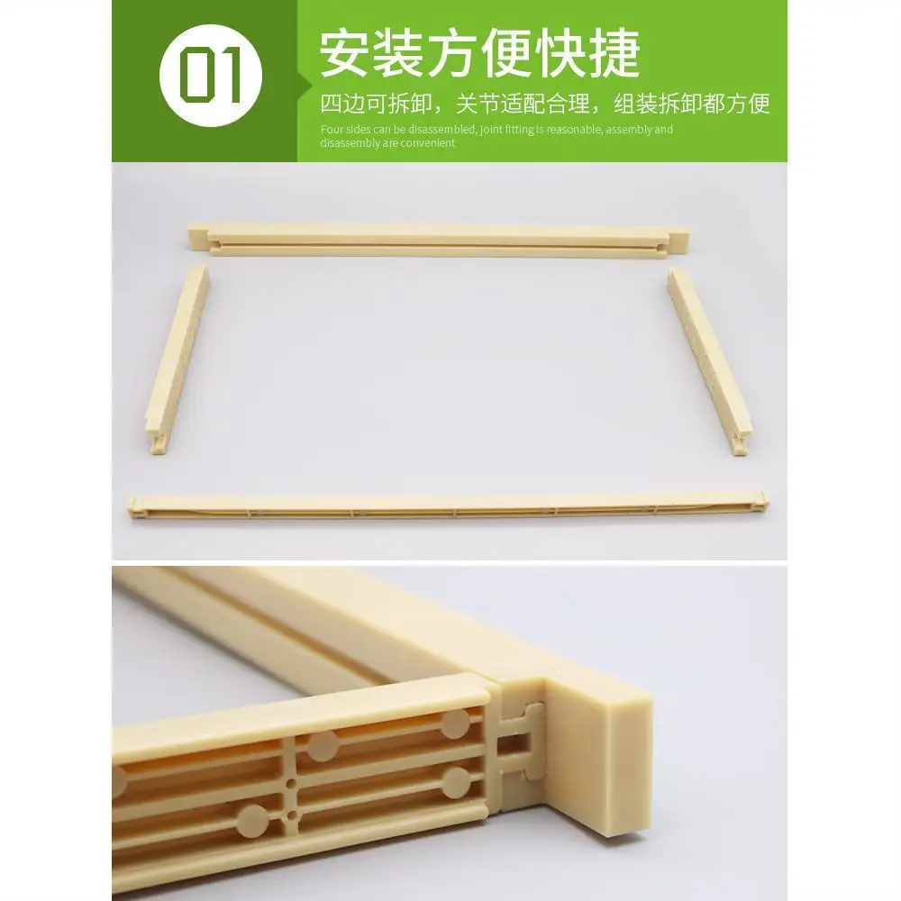 Bee Feeding Nest Frame Bulk Plastic Nest Hive Feeding Base Breeding Feeding Artifact
Bee Feeding Nest Frame Bulk Plastic Nest Hive Feeding Base Breeding Feeding Artifact