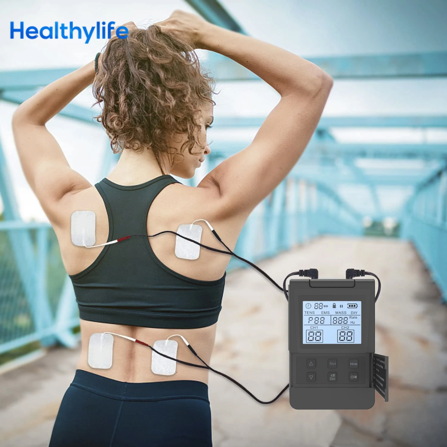 Электрический массажный инструмент EMS Tense Machine Импульсный массажер Tens Акупунктура Электрический стимулятор мышц для шеи, спины, тела
Электрический массажный инструмент EMS Tense Machine Импульсный массажер Tens Акупунктура Электрический стимулятор мышц для шеи, спины, тела