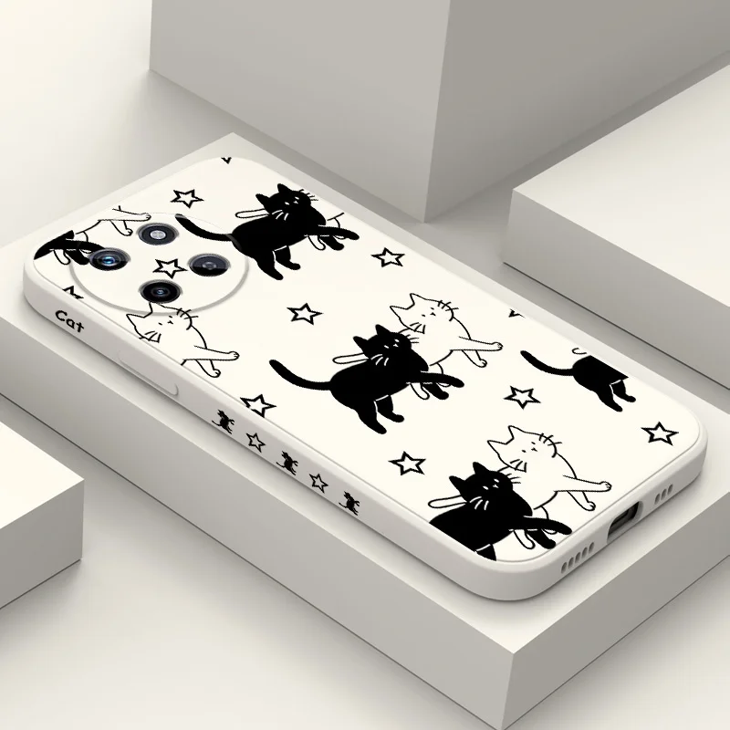 Star Cute Cat Phone Case For OPPO Realme 14 13 12 11 10 9 9i 8 8i 7 Pro Plus C35 C21Y C25Y C25 4G 5G Liquid Silicone Cover
Star Cute Cat Phone Case For OPPO Realme 14 13 12 11 10 9 9i 8 8i 7 Pro Plus C35 C21Y C25Y C25 4G 5G Liquid Silicone Cover