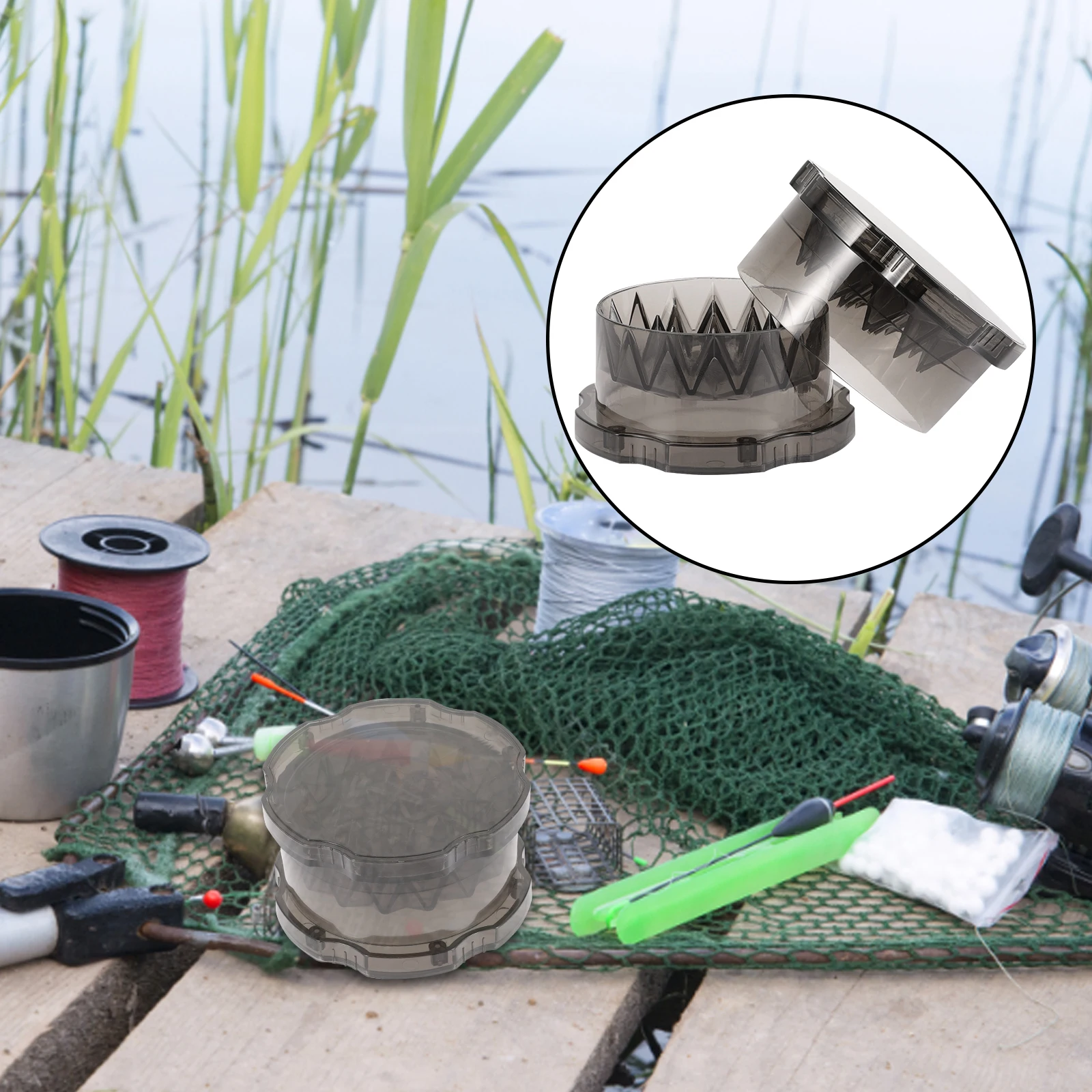Fishing Bait Crusher Plastic Portable Feed Efficient Grinding Tool Boilie Baits Maker Grinder Box Large Capacity Manual Simple
Fishing Bait Crusher Plastic Portable Feed Efficient Grinding Tool Boilie Baits Maker Grinder Box Large Capacity Manual Simple
