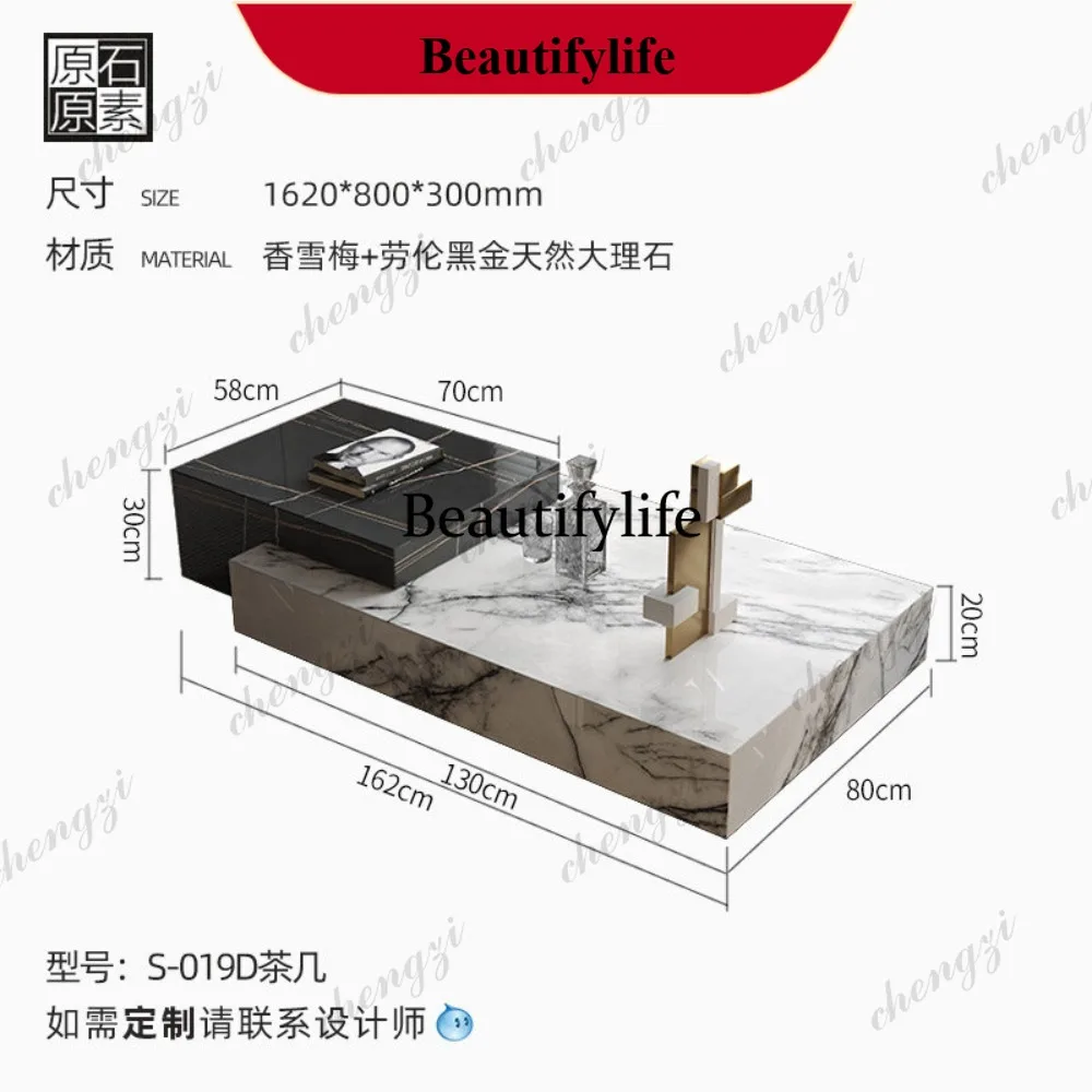 YL Coffee table light luxury high-end living room home high-end art natural marble coffee table luxury stone
YL Coffee table light luxury high-end living room home high-end art natural marble coffee table luxury stone