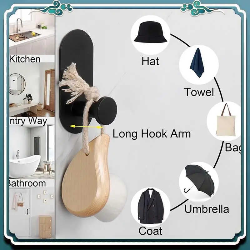 Premium 4 Pack Heavy Duty Adhesive Towel/Robe Hooks Waterproof Stainless Steel Shower Hooks For Bathroom, Kitchen And Office
Premium 4 Pack Heavy Duty Adhesive Towel/Robe Hooks Waterproof Stainless Steel Shower Hooks For Bathroom, Kitchen And Office