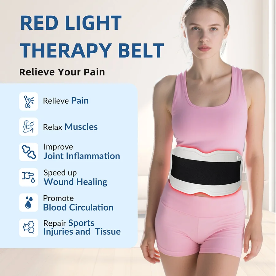 ZJZK Red Light Therapy Knee Joint Muscle Training Lumbar Pad 940nm 850nm 660nm 24W With Food Grade Silicone to Relieve Pain
ZJZK Red Light Therapy Knee Joint Muscle Training Lumbar Pad 940nm 850nm 660nm 24W With Food Grade Silicone to Relieve Pain