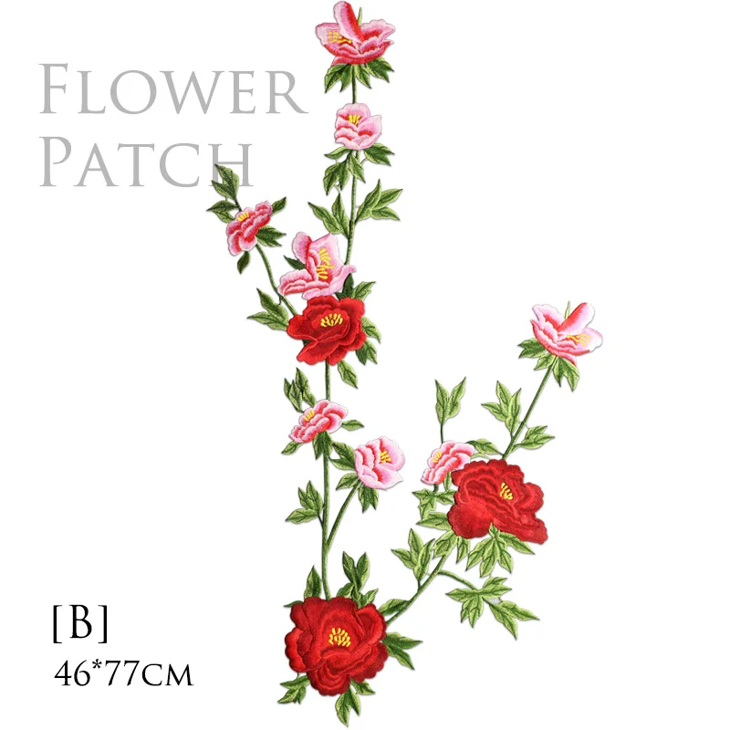 big decorative sew on designer patches for jeans parches bordados para ropa red flower Embroidered patches para vestuario
big decorative sew on designer patches for jeans parches bordados para ropa red flower Embroidered patches para vestuario