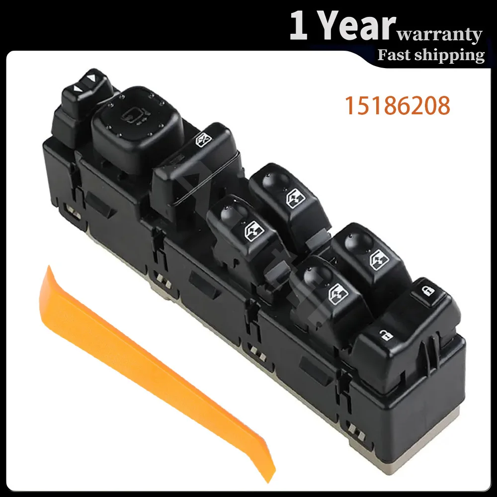 15186208 for GMC Sierra Yukon Chevrolet Cadilac 2003 2004 2005 2006 Power Master Window Switch Glass Lifter Control Button
15186208 for GMC Sierra Yukon Chevrolet Cadilac 2003 2004 2005 2006 Power Master Window Switch Glass Lifter Control Button