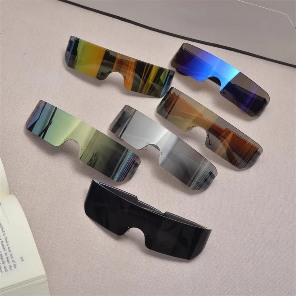 Outdoor Sports Cycling Sunglasses Rimless Men Women Fashion Glasses Fashion Luxury One Piece Large Frame Sun Glasses
Outdoor Sports Cycling Sunglasses Rimless Men Women Fashion Glasses Fashion Luxury One Piece Large Frame Sun Glasses