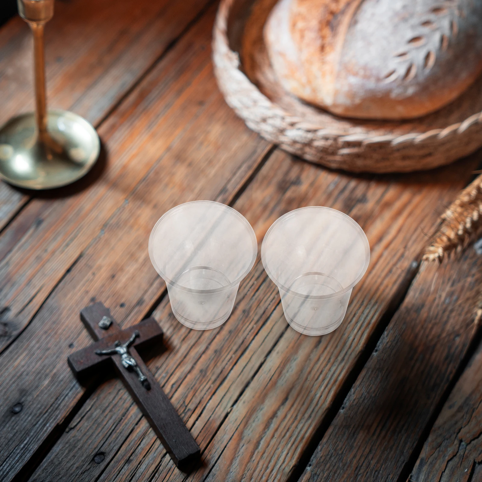 200 Pcs Clear Plastic Church Sacrament Cups Disposable Glasses Standard Tray Compatible Baptismal Supplies Communion
200 Pcs Clear Plastic Church Sacrament Cups Disposable Glasses Standard Tray Compatible Baptismal Supplies Communion