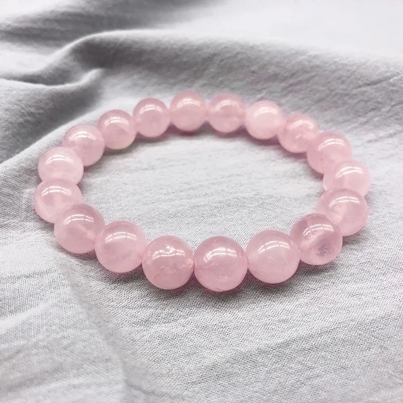 Wholesale Pink Rose Powder crystal Quartz Natural Stone Streche Bracelet Elastic Cord Pulserase
Wholesale Pink Rose Powder crystal Quartz Natural Stone Streche Bracelet Elastic Cord Pulserase