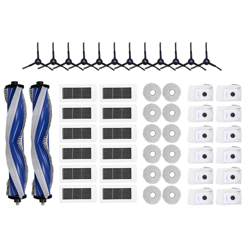 BHTS-For Ecovacs Debot X5 OMNI / X5 PRO Robot Vacuum Parts Main Roller Side Brush Hepa Filter Mop Cloth Dust Bag Accessories
BHTS-For Ecovacs Debot X5 OMNI / X5 PRO Robot Vacuum Parts Main Roller Side Brush Hepa Filter Mop Cloth Dust Bag Accessories