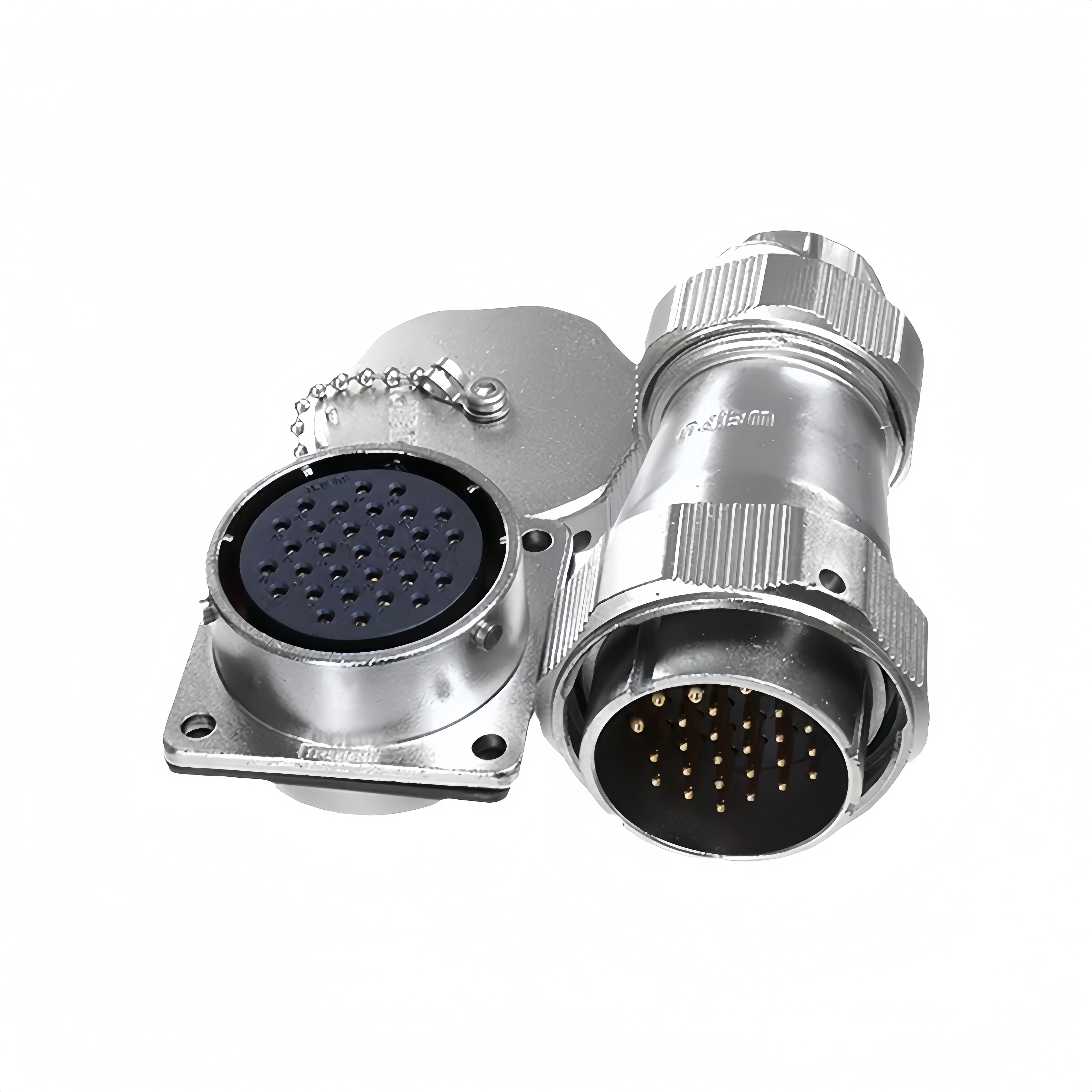 WY28 26P Bayonet Locking Waterproof Connector IP67 Aviation Plug With Metal Dust Cover Cable Circular Connector
WY28 26P Bayonet Locking Waterproof Connector IP67 Aviation Plug With Metal Dust Cover Cable Circular Connector