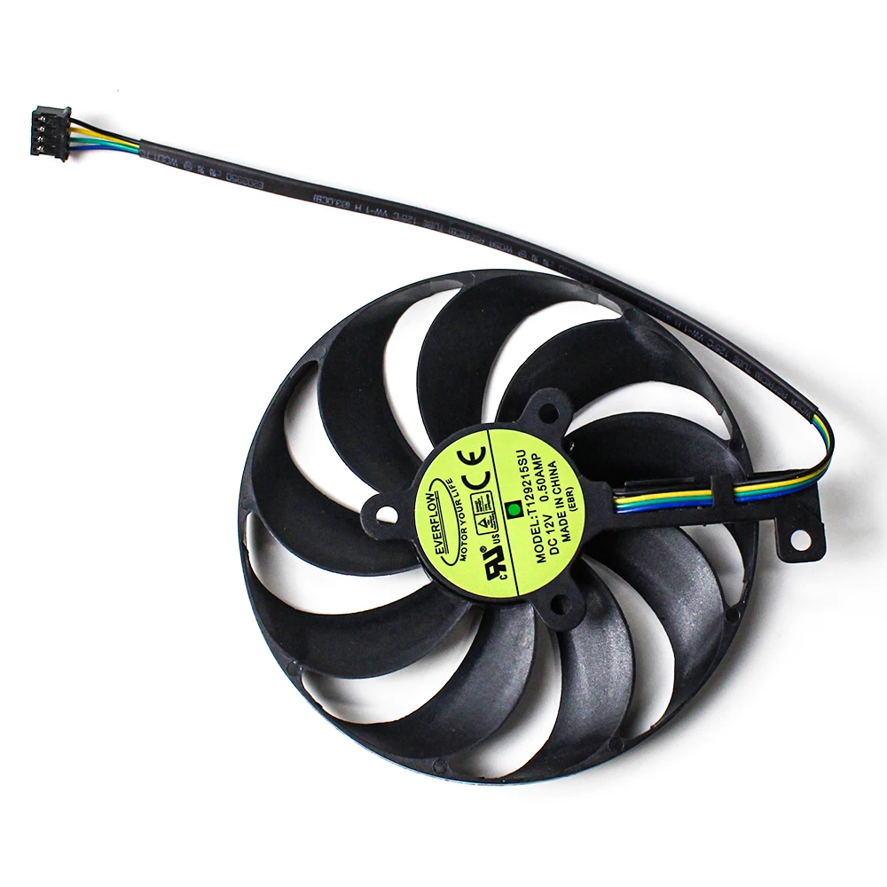 T129215SU 88MM Graphics Card Fan For Asus Dual EVO RTX2060 RTX2070 RTX2080 Graphics Card Cooling Fan
T129215SU 88MM Graphics Card Fan For Asus Dual EVO RTX2060 RTX2070 RTX2080 Graphics Card Cooling Fan