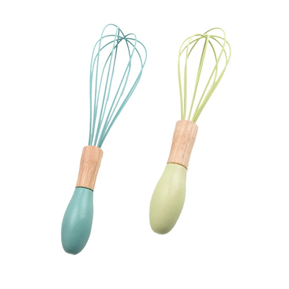 2Pcs Silicone Whisk Manual Egg Beater Blender Kitchen Mixer Balloon Easy Cleanup Food Grade Safe Comfortable Grip
2Pcs Silicone Whisk Manual Egg Beater Blender Kitchen Mixer Balloon Easy Cleanup Food Grade Safe Comfortable Grip