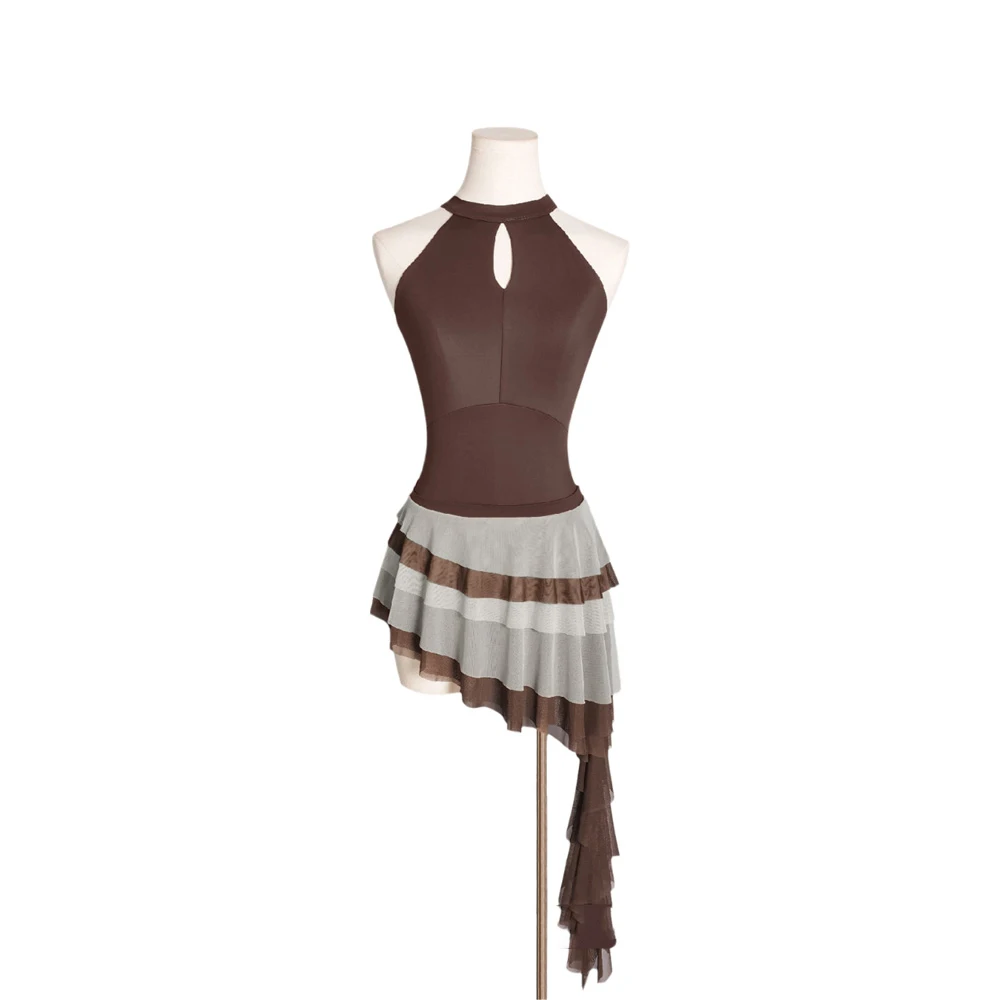 Ballet Leotard for Women Practice Dress Two tone Splicing Half Skirt Gymnastics Performance Dress Adult Air Yoga Dress
Ballet Leotard for Women Practice Dress Two tone Splicing Half Skirt Gymnastics Performance Dress Adult Air Yoga Dress