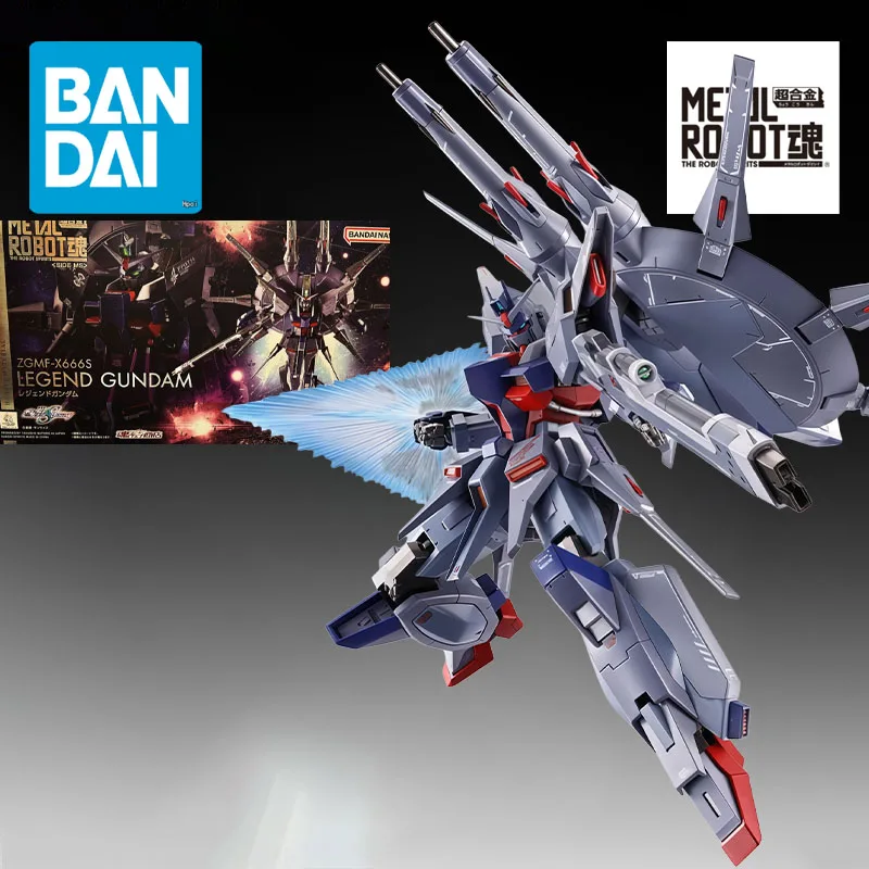 Bandai Genuine METAL ROBOT Anime Figure ZGMF-X666S Legend Gundam 140MM Action Figure Toys for Boys Kids Gift Collectible Model
Bandai Genuine METAL ROBOT Anime Figure ZGMF-X666S Legend Gundam 140MM Action Figure Toys for Boys Kids Gift Collectible Model