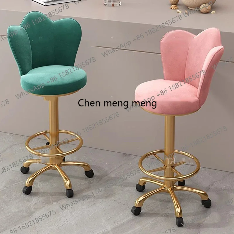 Барные стулья zKKitchen Accent для ресепшн, скандинавские поворотные компьютерные барные стулья с золотым каркасом, регулируемые по высоте, Taburete Alto
Барные стулья zKKitchen Accent для ресепшн, скандинавские поворотные компьютерные барные стулья с золотым каркасом, регулируемые по высоте, Taburete Alto